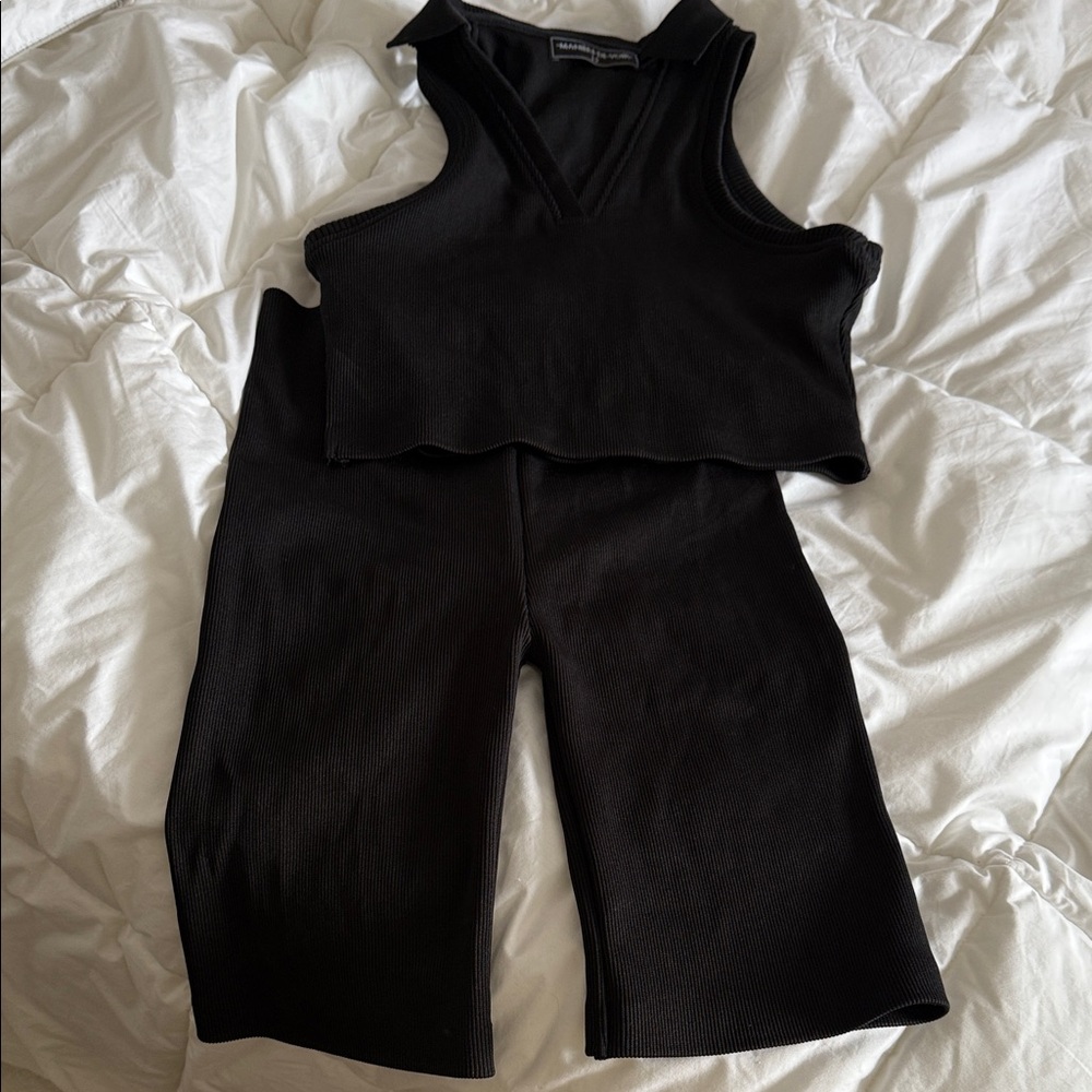 Stylish Black Women's two piece